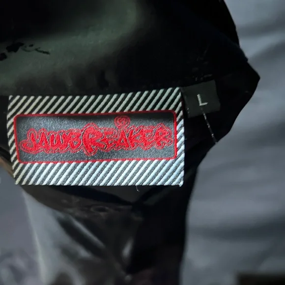 *RARE* Jawbreaker Black Sheer Women's Blouse - Picture 6 of 6